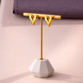 Minimal Heart Earrings