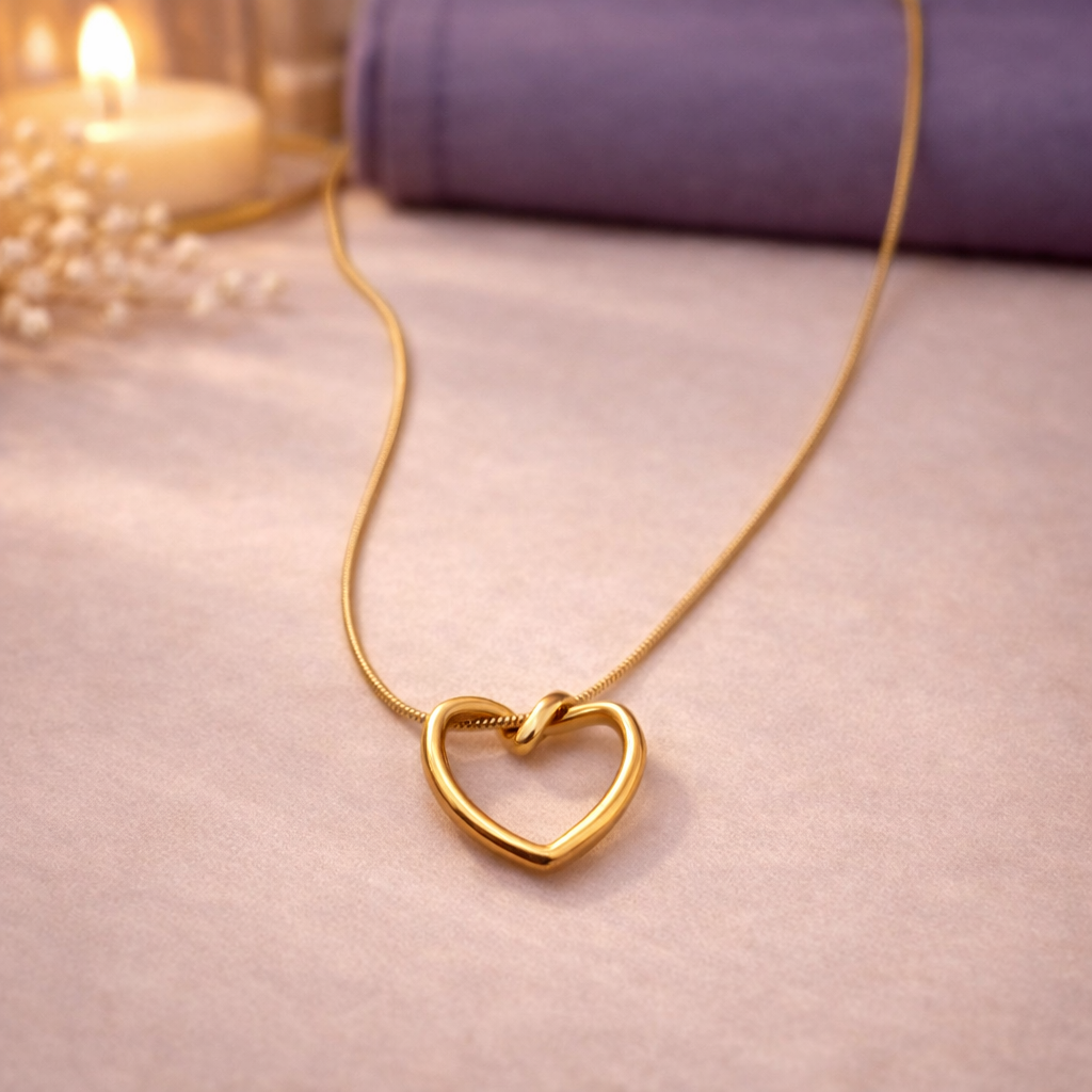 Heart Gold Necklace