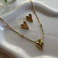 Gold Heart Set